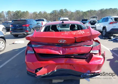 2022 Hyundai Elantra Se z USA, uszkodzony, nr VIN 5NPLL4AGXNH061664